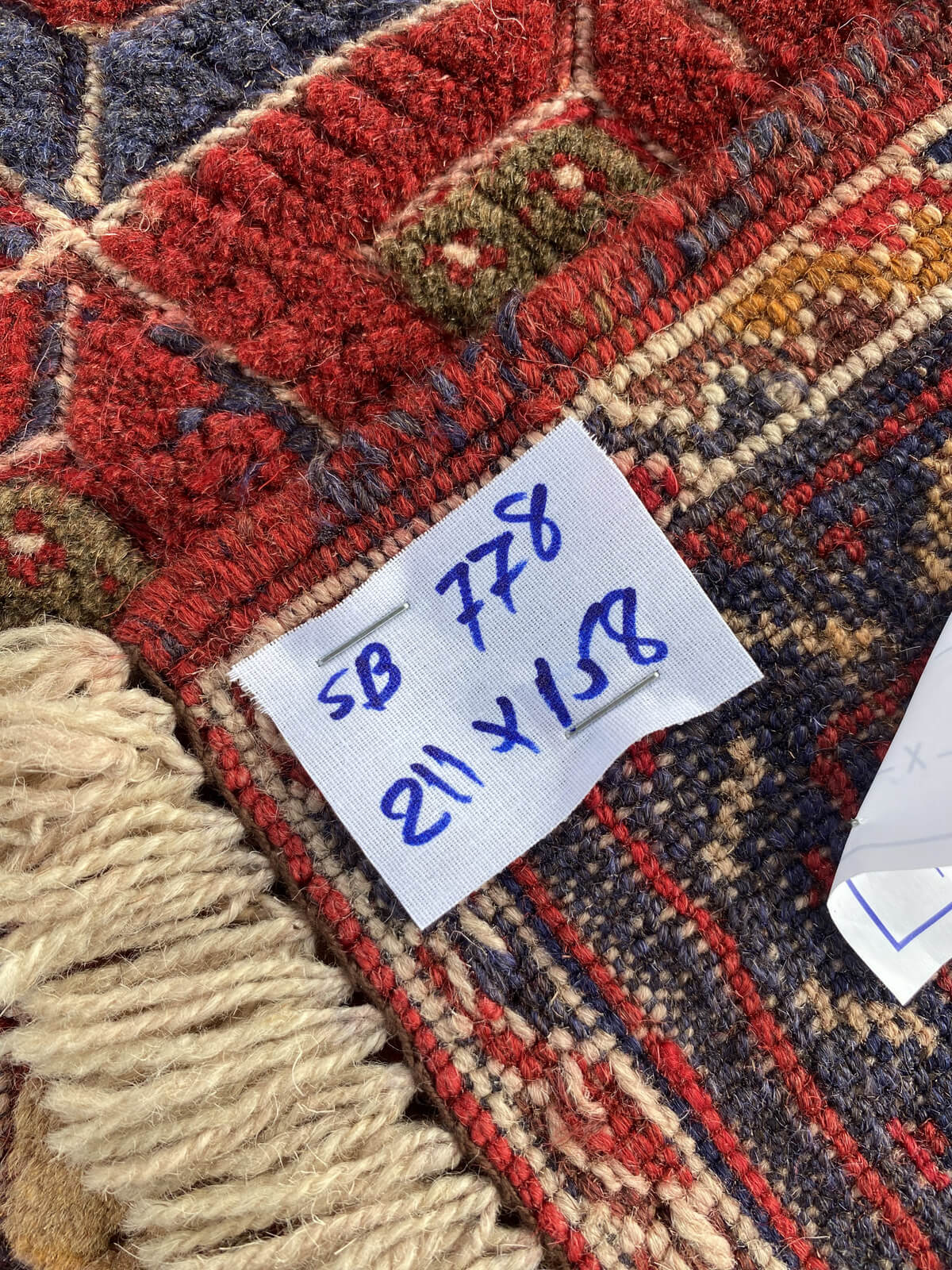 Handmade Afghan Tribal Meshwani Rug 211x158 cm KAS#778