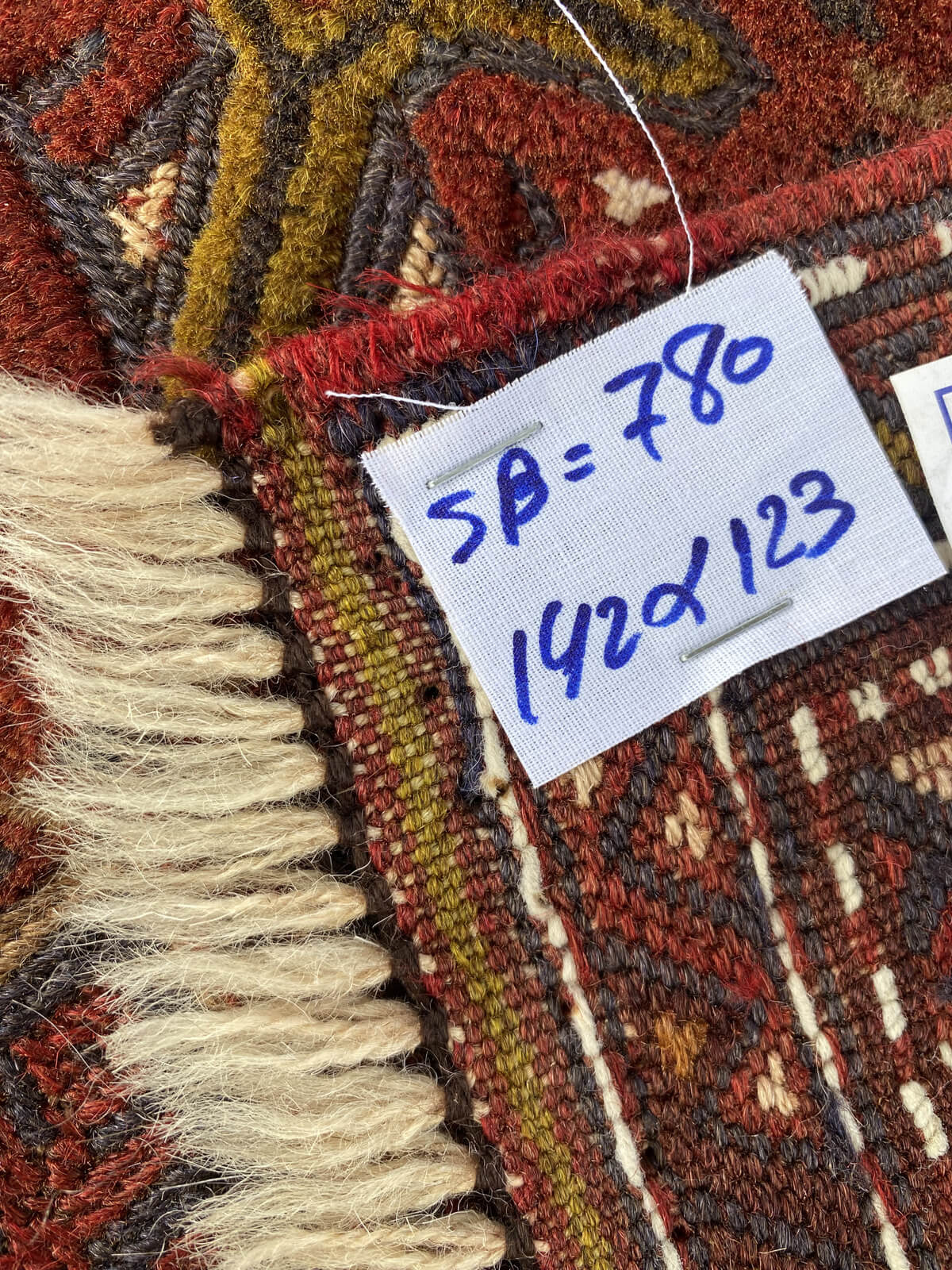 Handmade Afghan Tribal Meshwani Rug 142x123 cm KAS#780