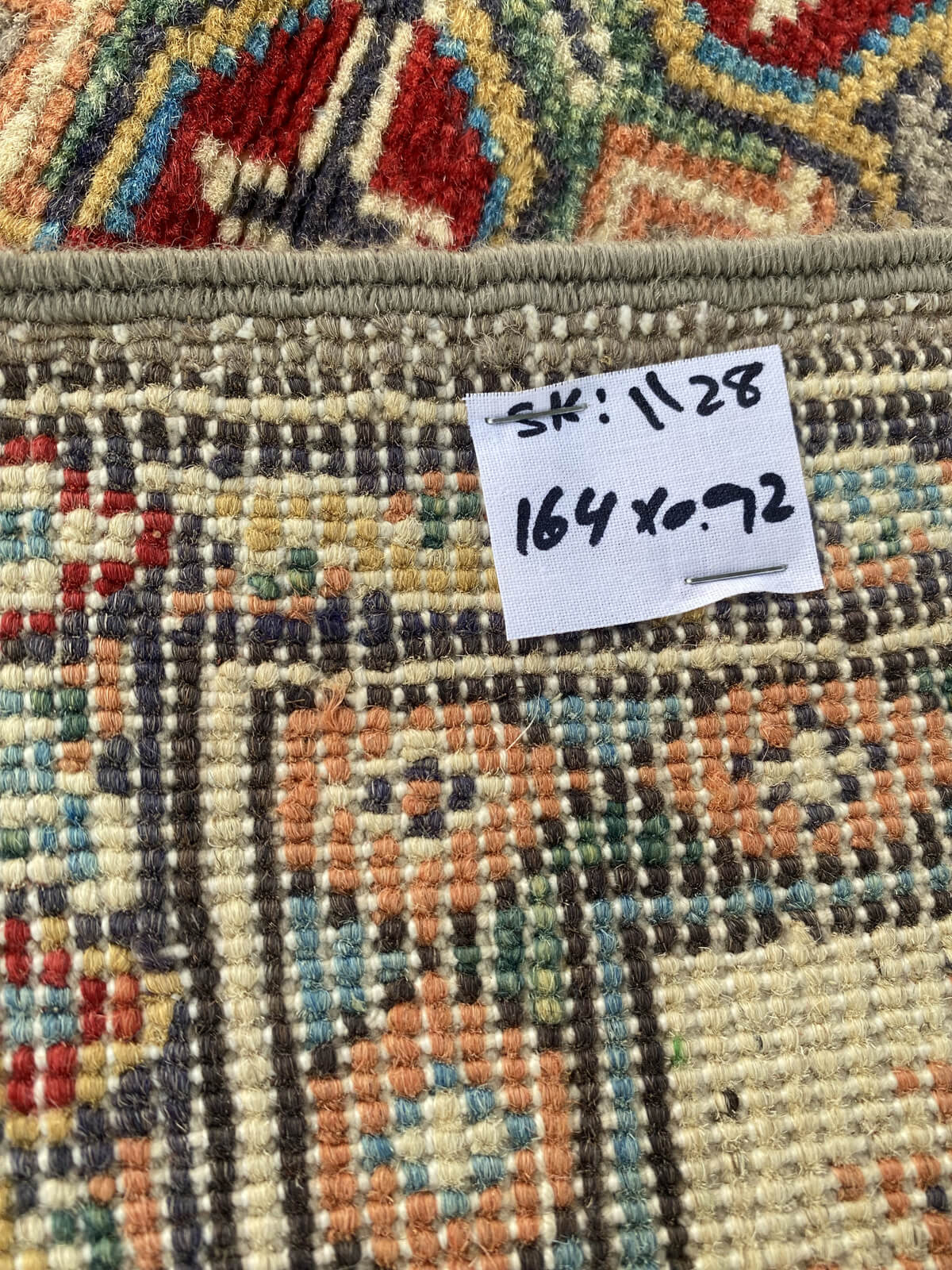 Handmade Traditional Kazak Rug  164 cm x 92 cm  SK#1128