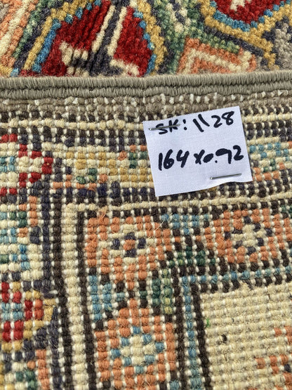 Handmade Traditional Kazak Rug  164 cm x 92 cm  SK#1128