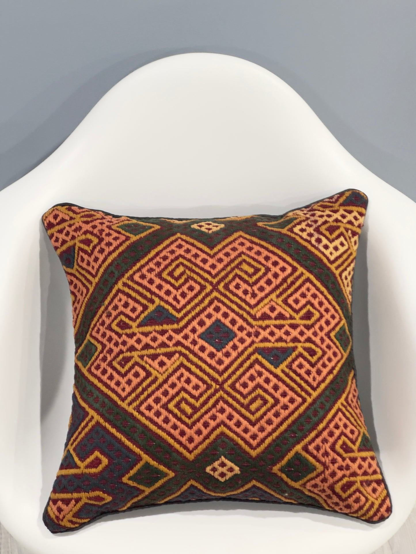 Kuchi Design Kilim Cushion Cover | 45 CM x 45 CM AF#26