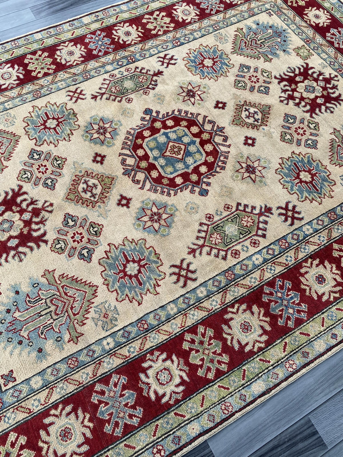 Handmade Traditional Kazak Rug  253 cm x 178 cm  SK#1129