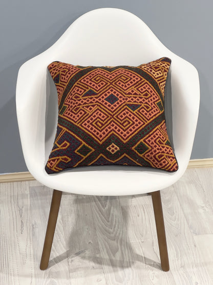 Kuchi Design Kilim Cushion Cover | 45 CM x 45 CM AF#26