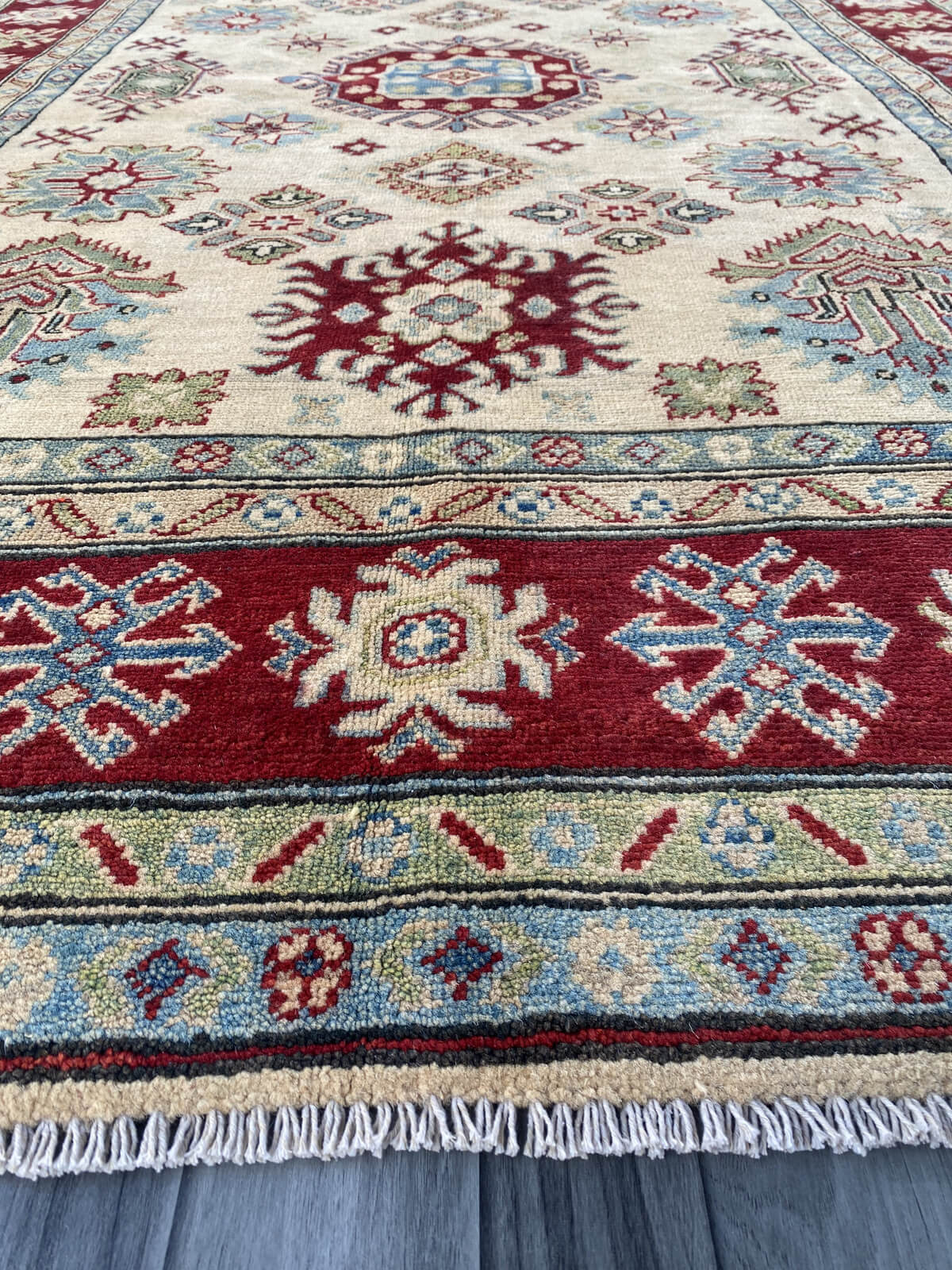 Handmade Traditional Kazak Rug  253 cm x 178 cm  SK#1129