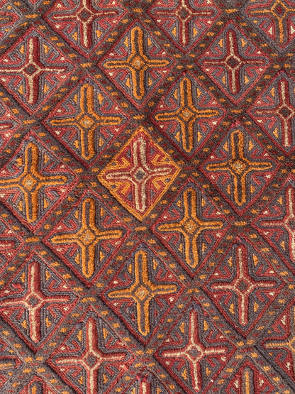 Handmade Afghan Tribal Meshwani Rug 141x127 cm KAS#787