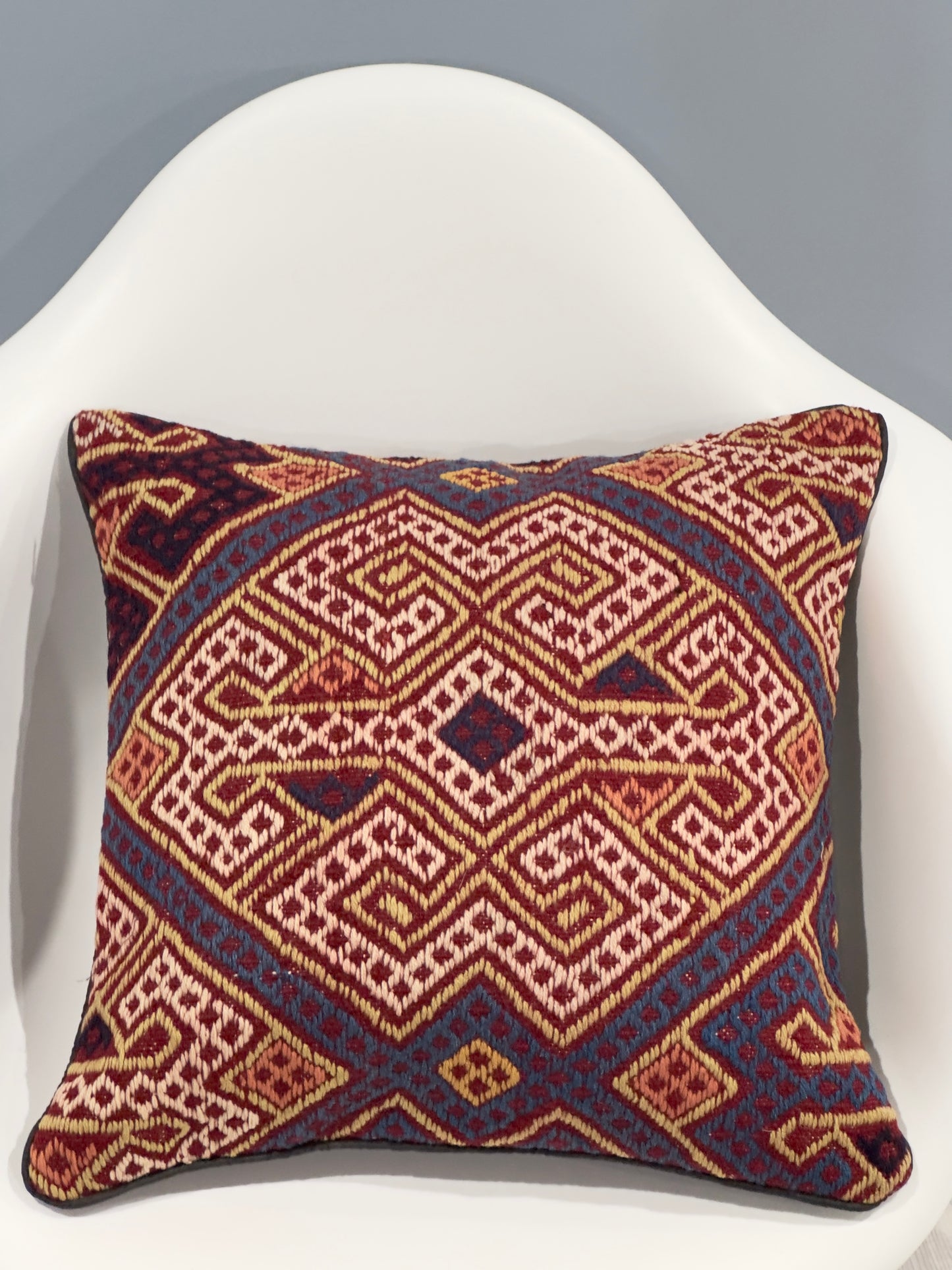 Kuchi Design Kilim Cushion Cover | 45 CM x 45 CM AF#34