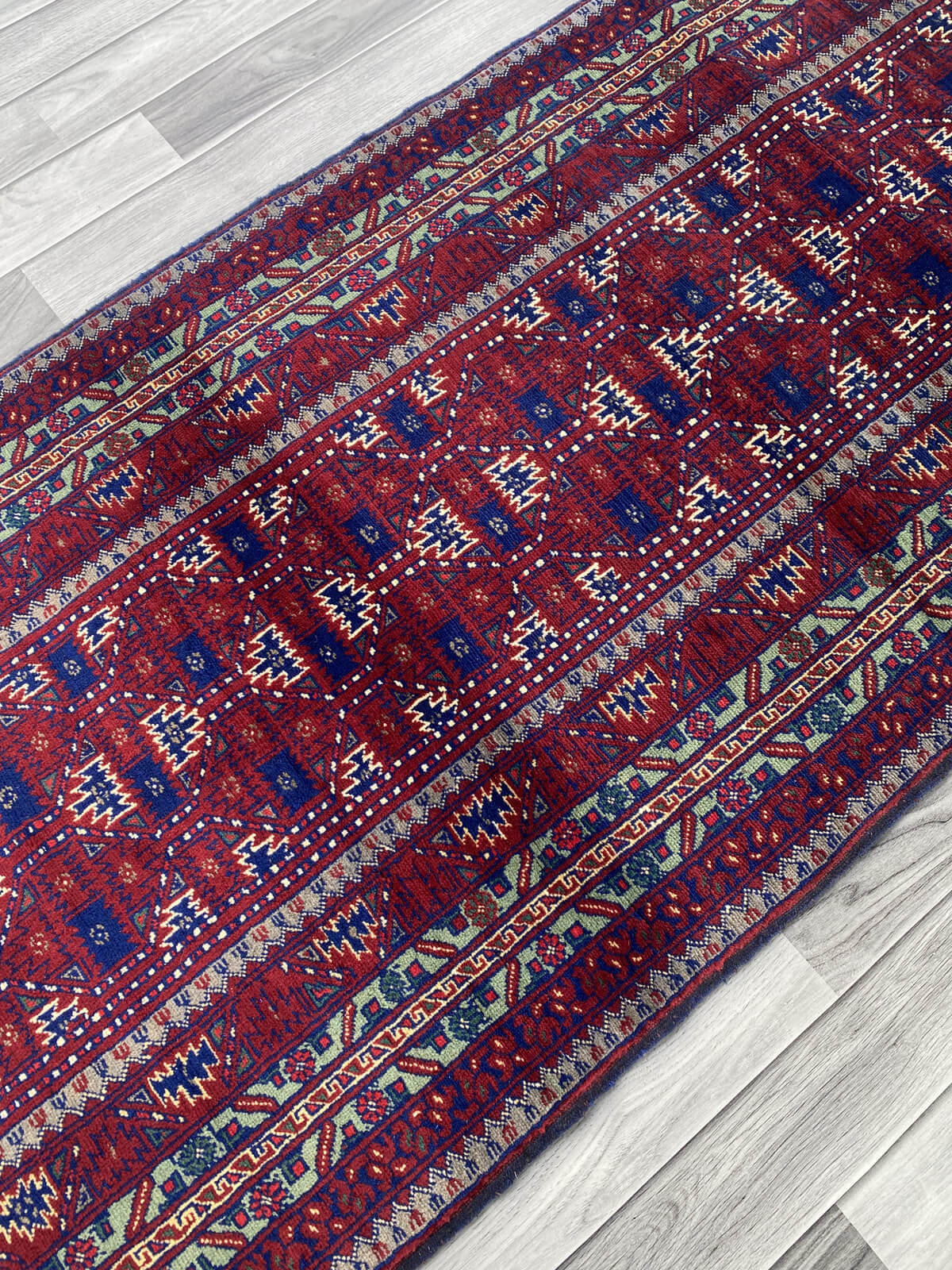 Handmade Traditional Runner Rug  270 cm x 90 cm  SK#1133