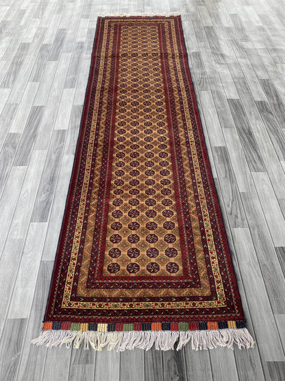 Handmade Traditional Runner Rug 282 cm x 82 cm   SK#1134