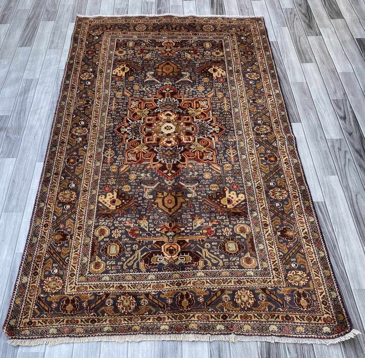 Handmade Afghan Balochi Rug 205x125 cm KAS#789