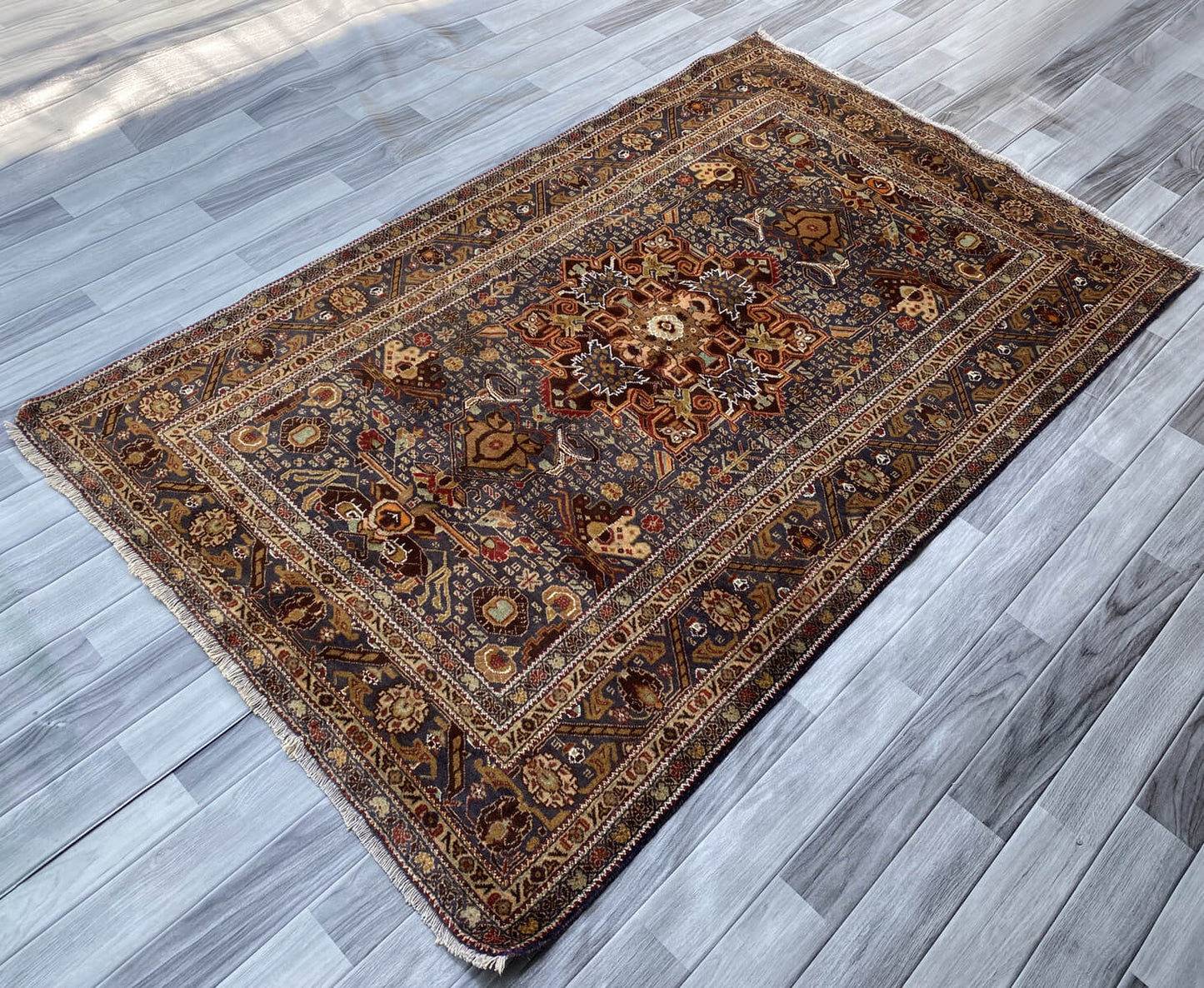 Handmade Afghan Balochi Rug 205x125 cm KAS#789