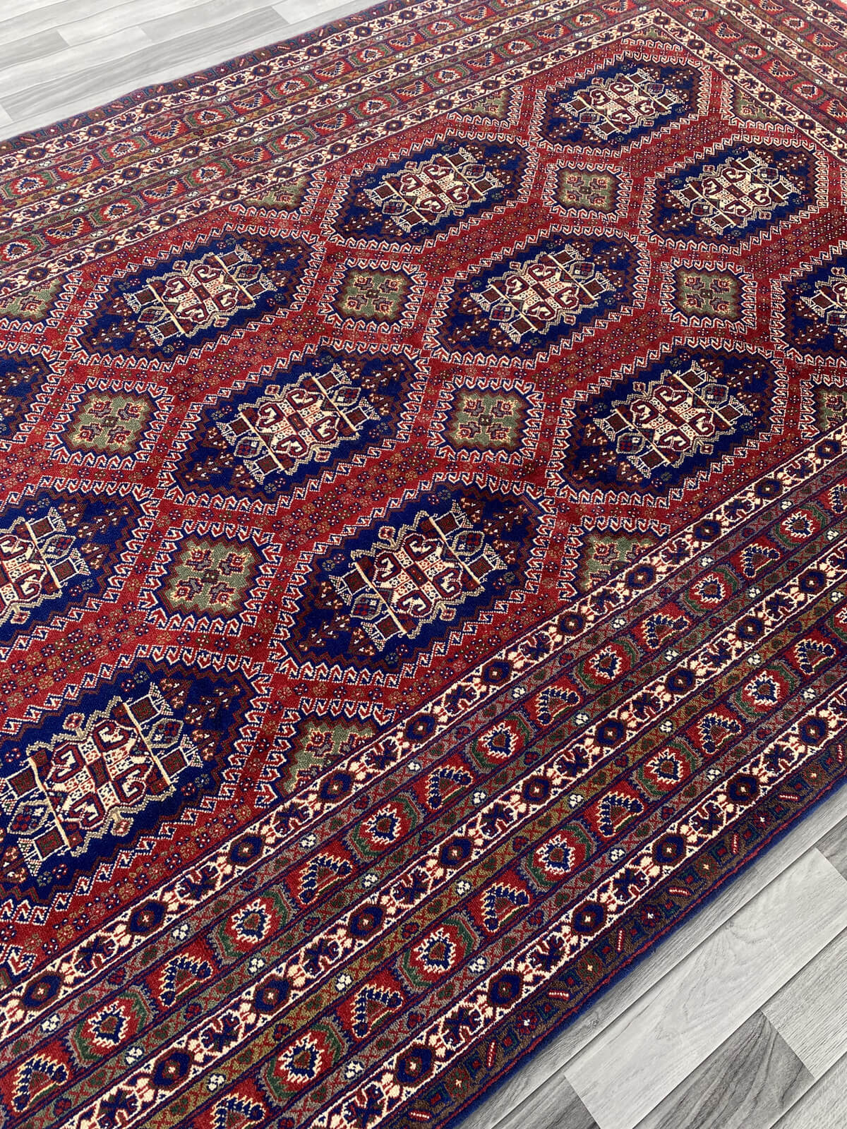 Handmade Afghan Traditional Wool Rug 320 cm x 207 cm  SK#1136