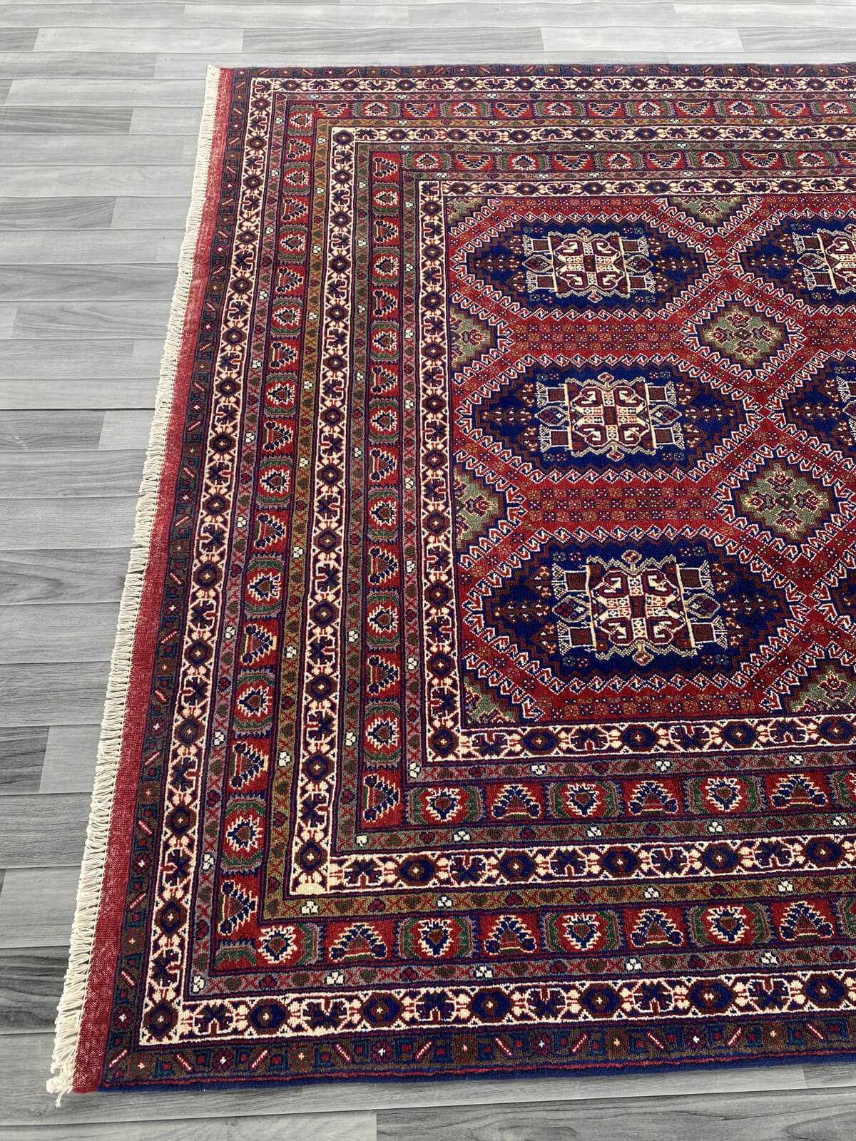 Handmade Afghan Traditional Wool Rug 320 cm x 207 cm  SK#1136
