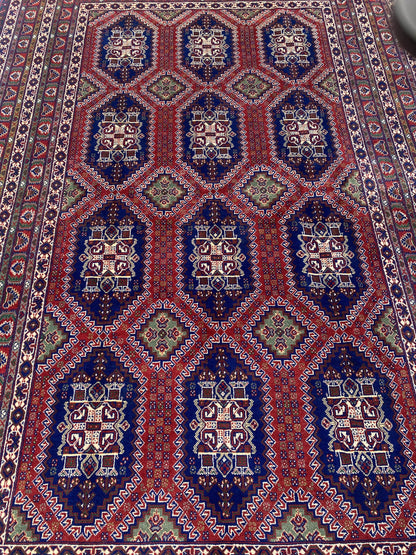 Handmade Afghan Traditional Wool Rug 320 cm x 207 cm  SK#1136