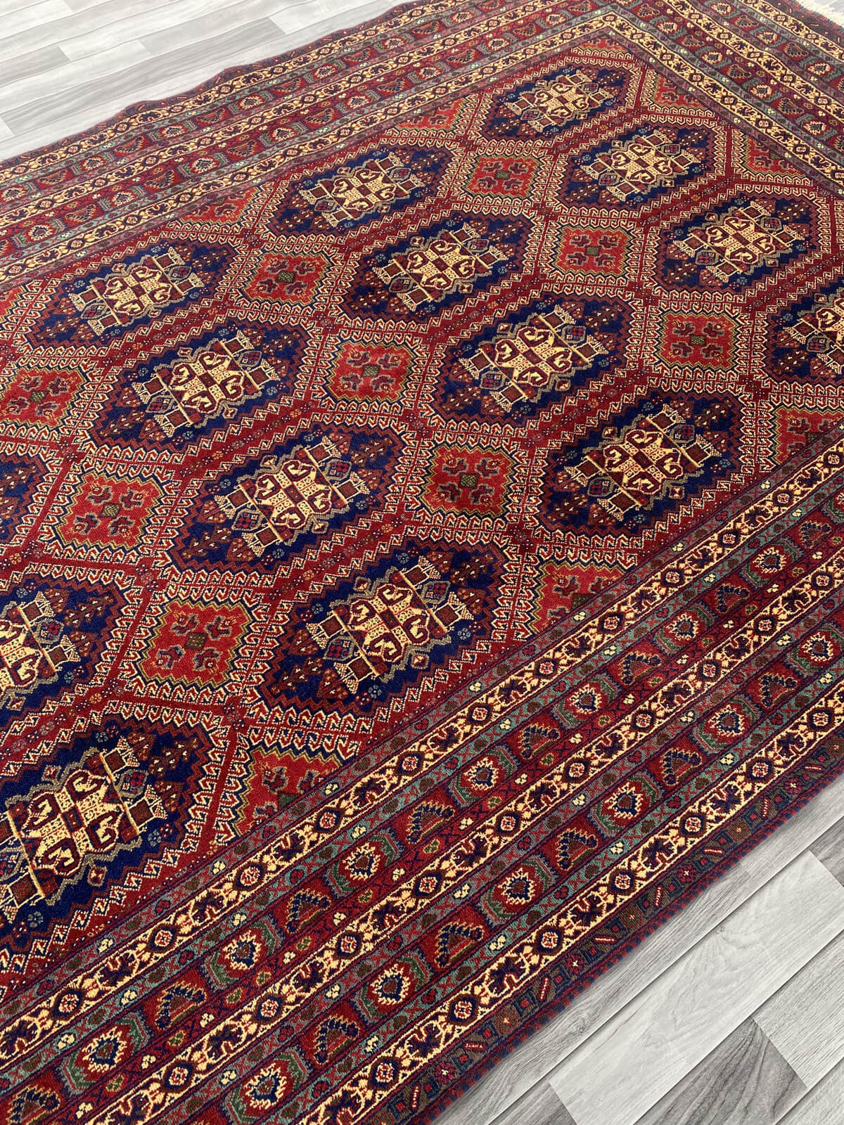 Handmade Afghan Traditional Wool Rug  313 cm x 202 cm   SK#1137