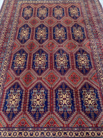 Handmade Afghan Traditional Wool Rug  313 cm x 202 cm   SK#1137