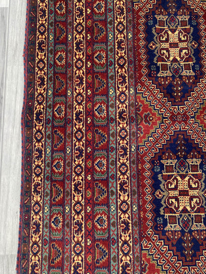 Handmade Afghan Traditional Wool Rug  313 cm x 202 cm   SK#1137