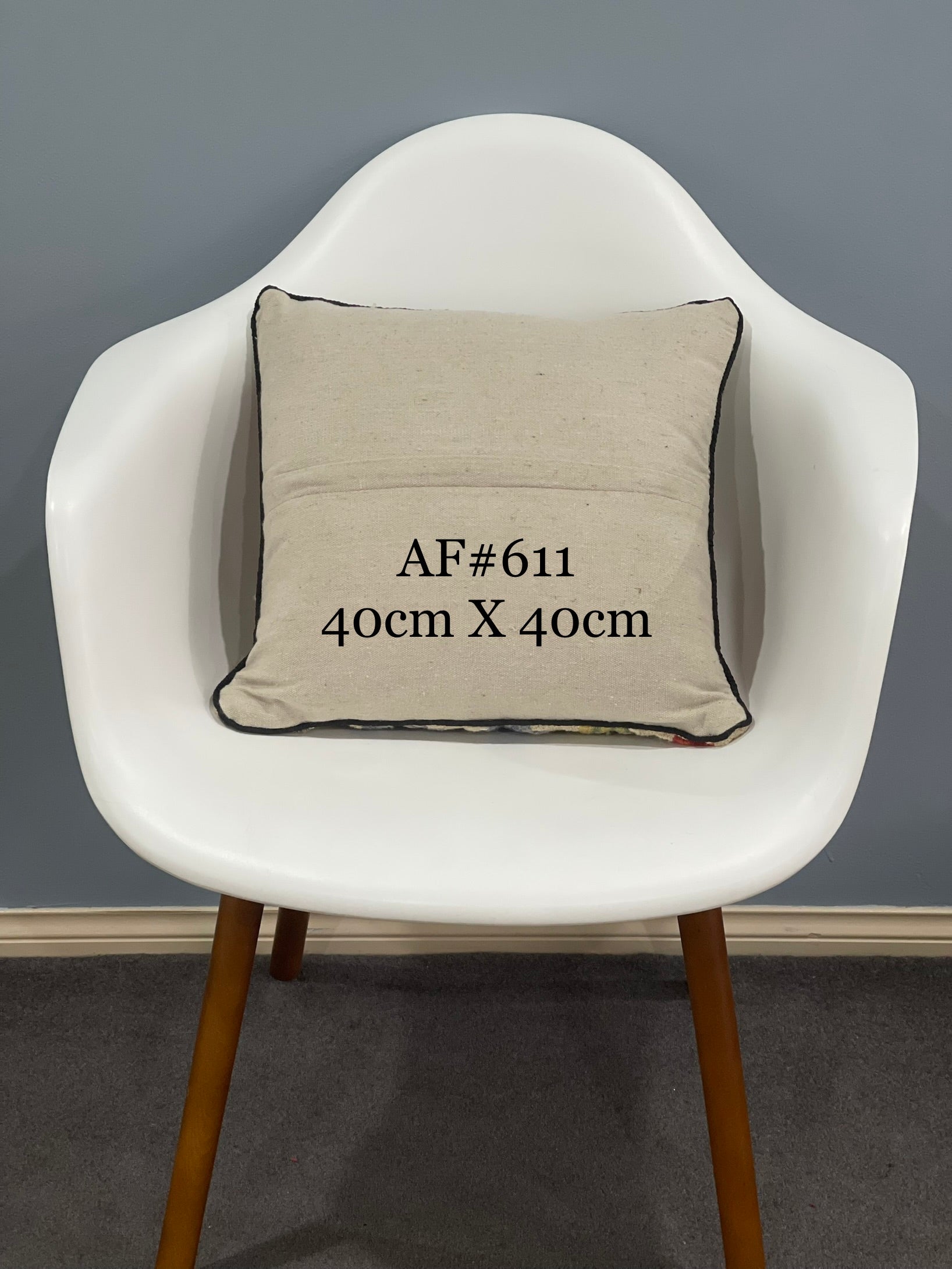 Handmade Chobi Cushion Cover 40 CM X 40 CM  AF#611