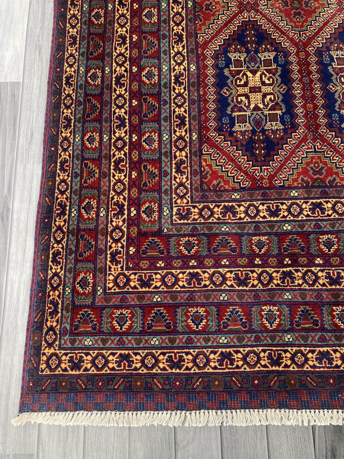 Handmade Afghan Traditional Wool Rug  313 cm x 202 cm   SK#1137