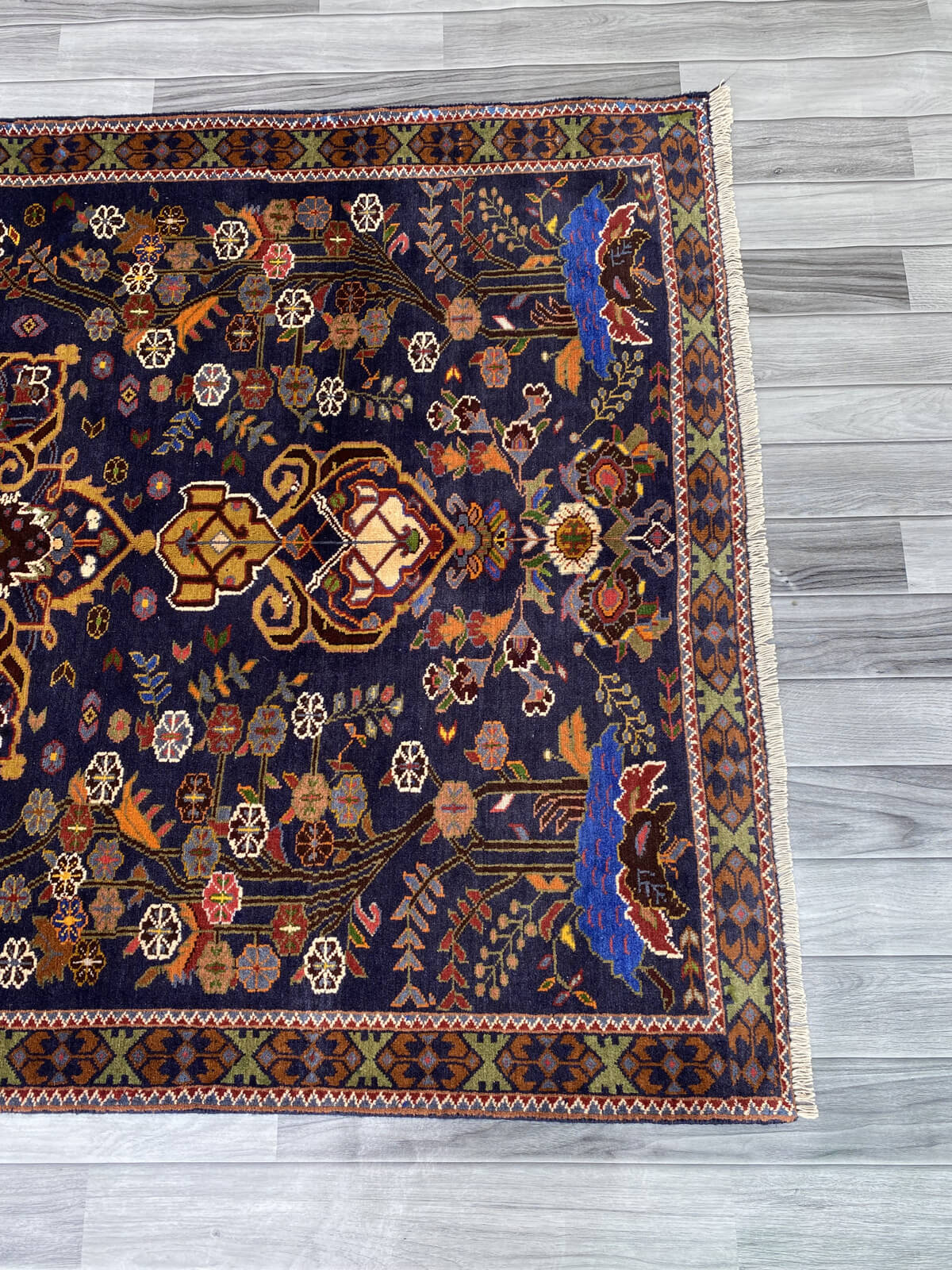 Handmade Afghan Balochi Rug 207x124 cm KAS#791