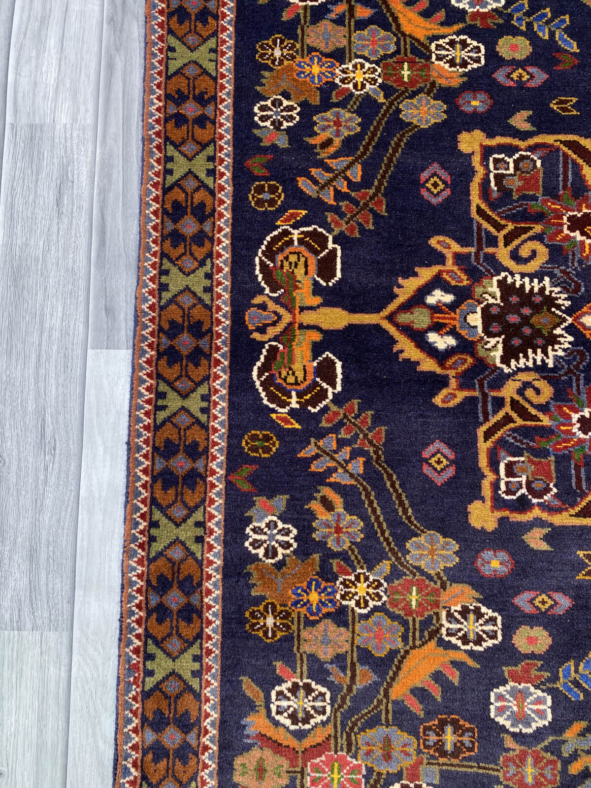 Handmade Afghan Balochi Rug 207x124 cm KAS#791