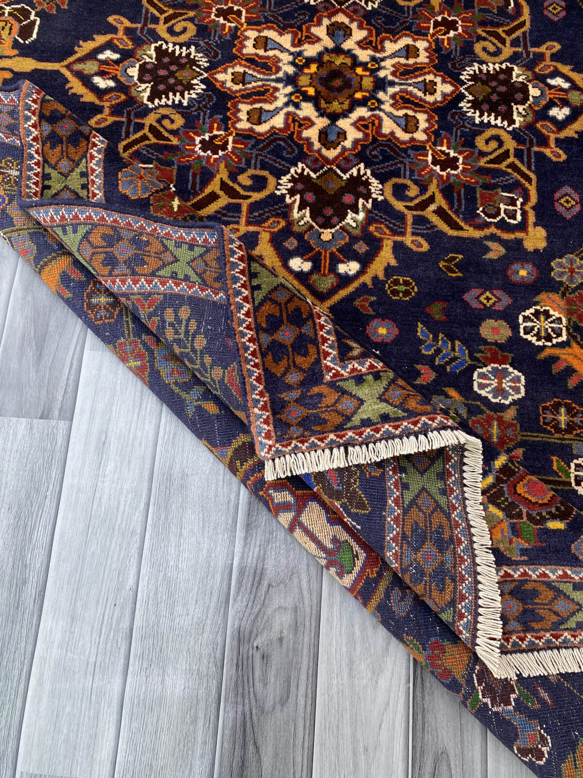 Handmade Afghan Balochi Rug 207x124 cm KAS#791