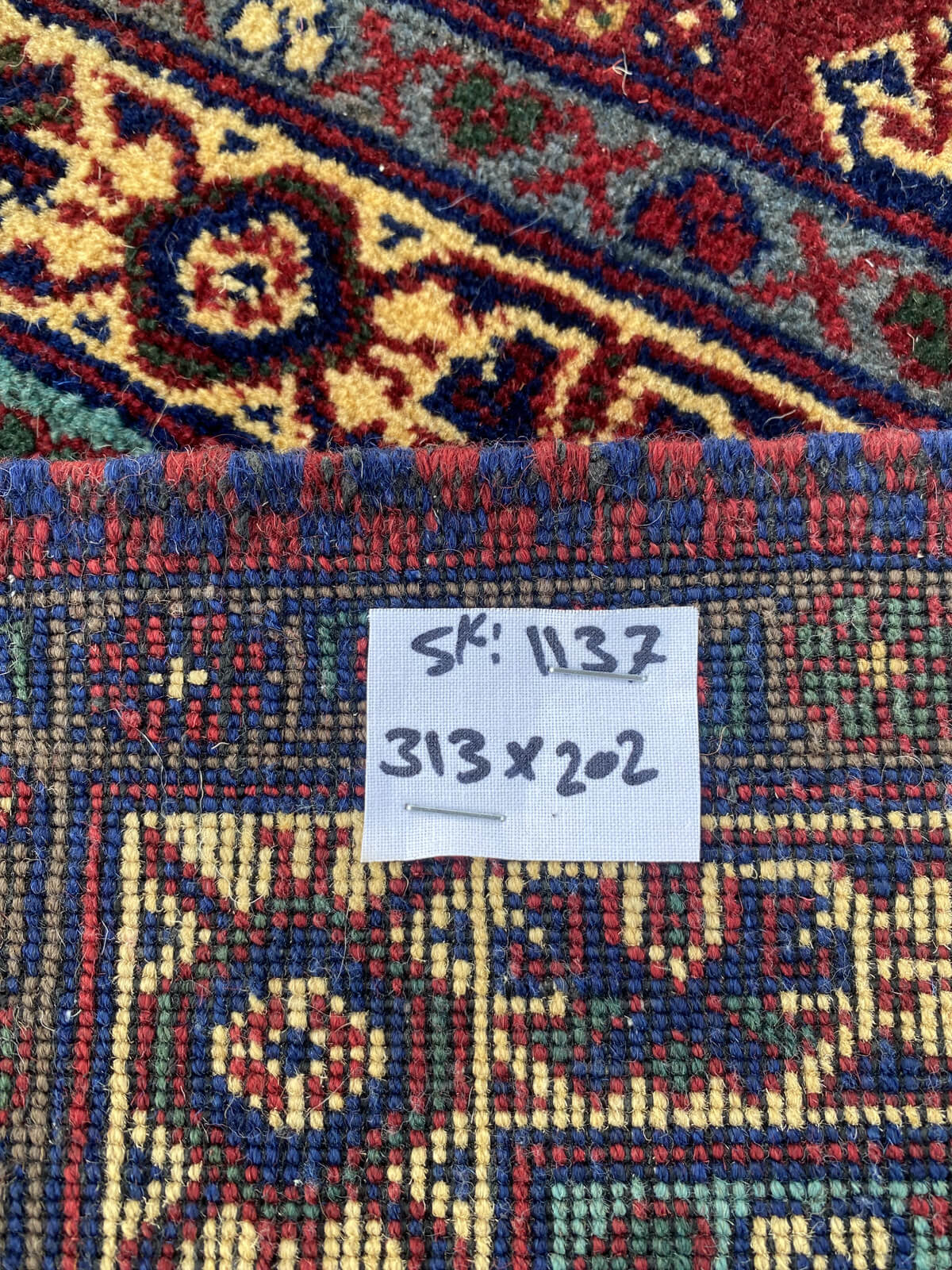 Handmade Afghan Traditional Wool Rug  313 cm x 202 cm   SK#1137