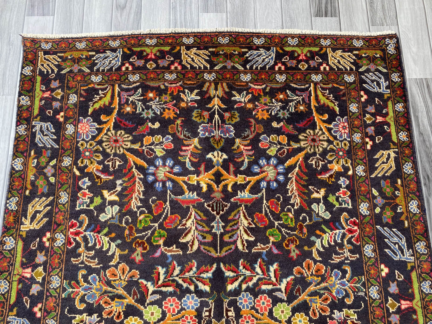 Handmade Afghan Balochi Rug 200x126 cm KAS#792