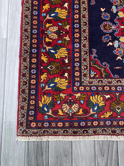 Handmade Afghan Balochi Rug 195x132 cm KAS#793