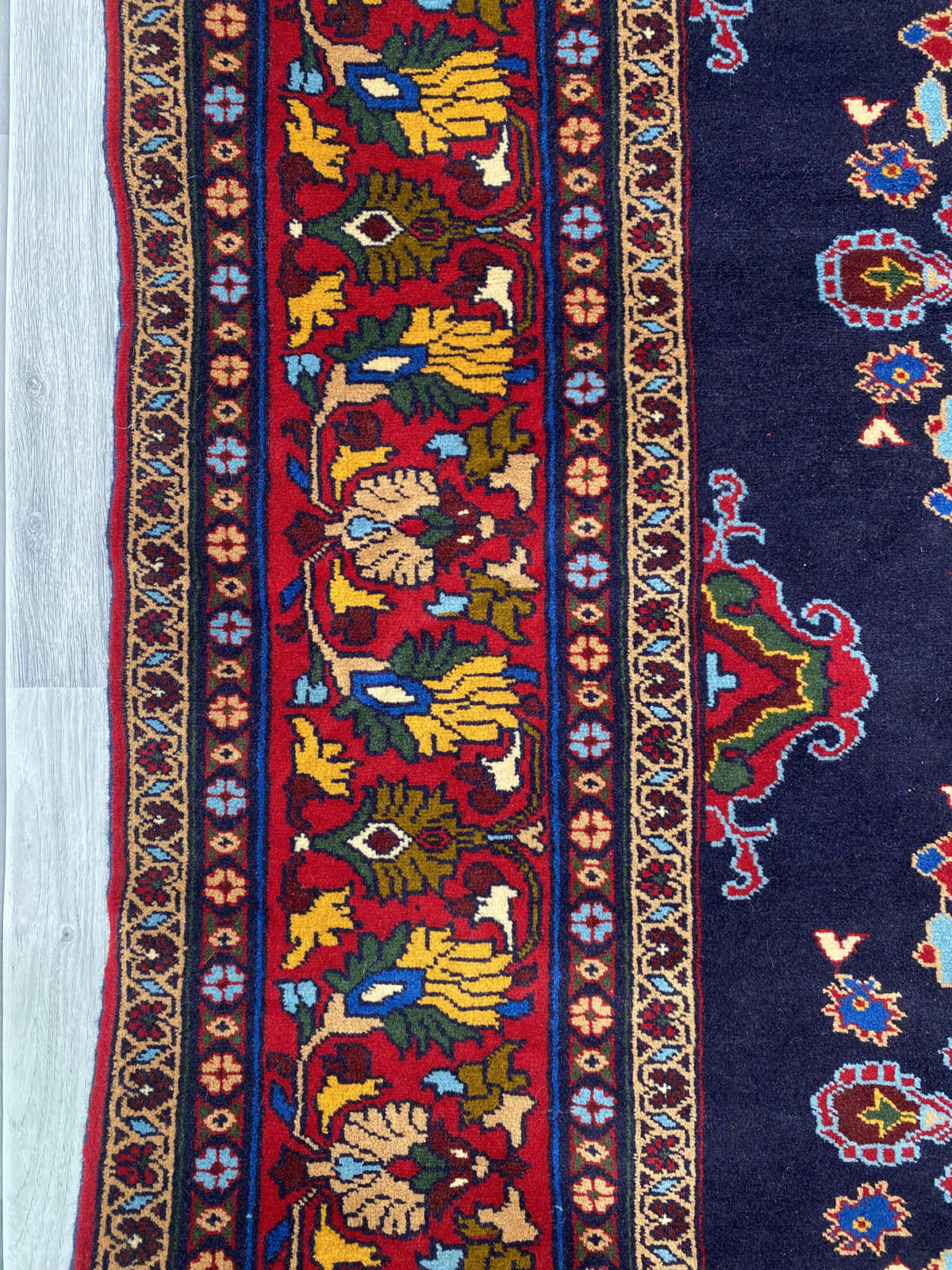 Handmade Afghan Balochi Rug 195x132 cm KAS#793