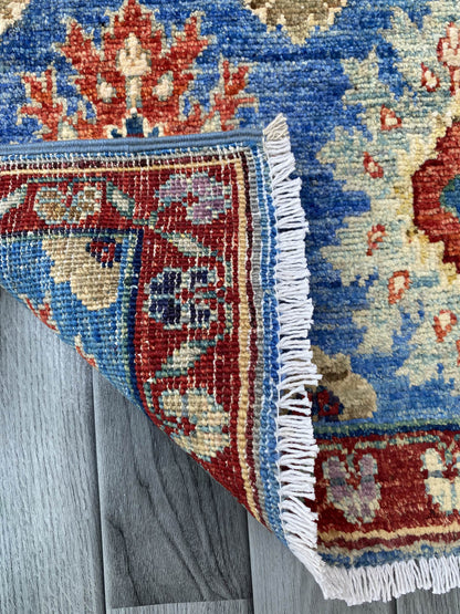 Handmade Afghan Chobi Rug 86x56 cm KAS#796