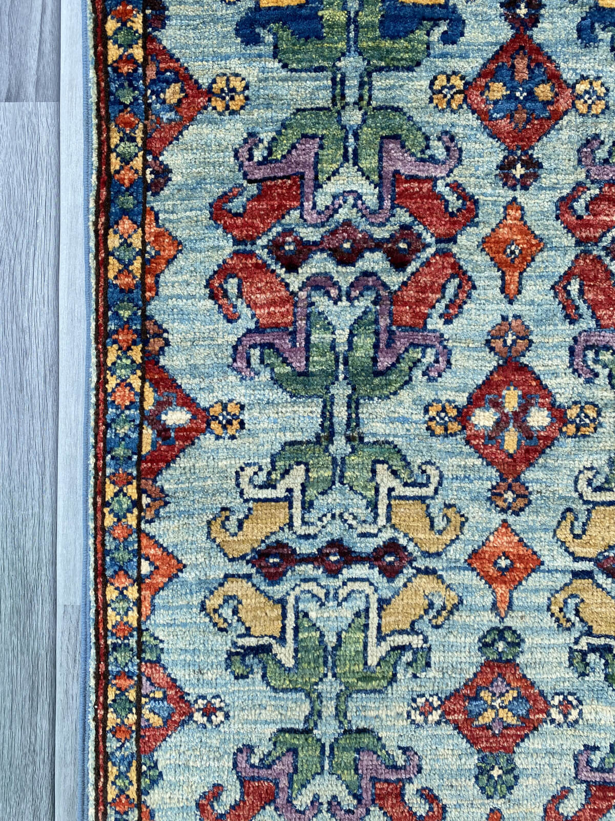 Handmade Afghan Chobi Rug 92x57 cm KAS#806