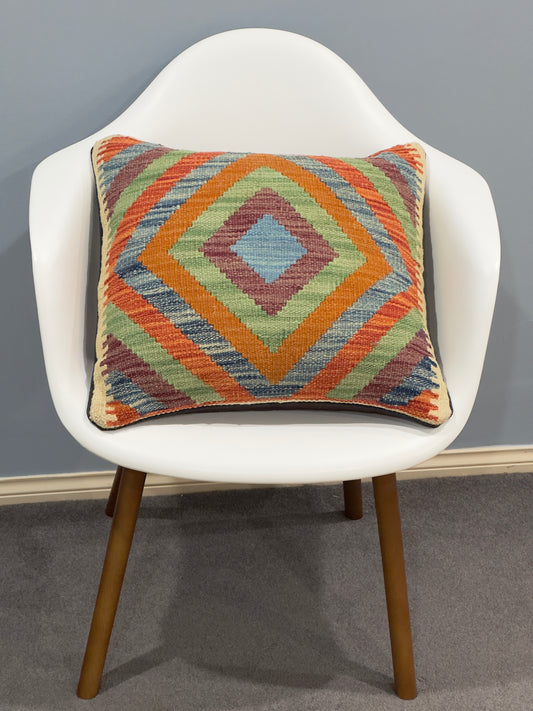 Chobi Kilim Cushion Cover | 45 CM x 45 CM AF#39