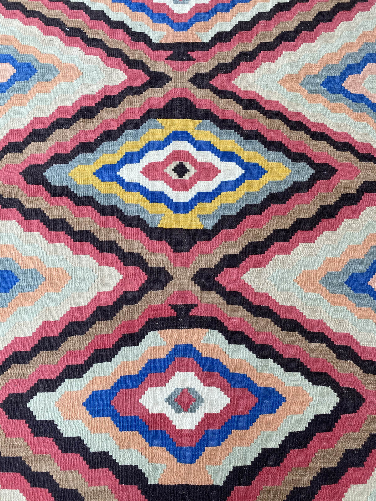 Handmade Afghan Chobi Kilim Rug 173x120 cm KAS#811