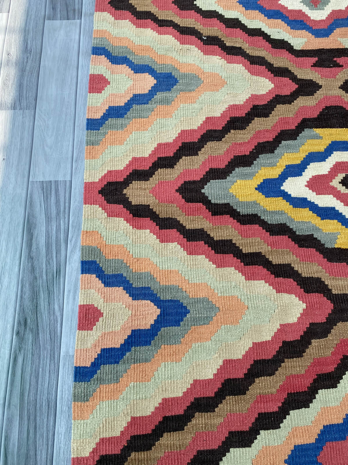 Handmade Afghan Chobi Kilim Rug 173x120 cm KAS#811