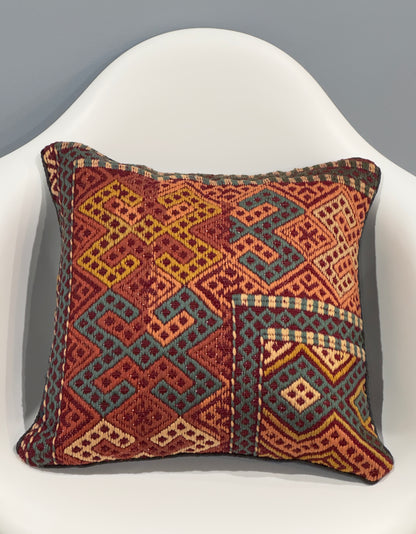 Kuchi Design Kilim Cushion Cover | 45 CM x 45 CM AF#40