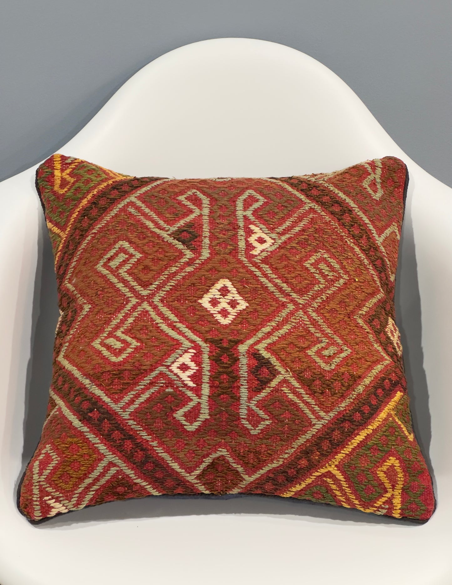 Kuchi Design Kilim Cushion Cover | 45 CM x 45 CM AF#41