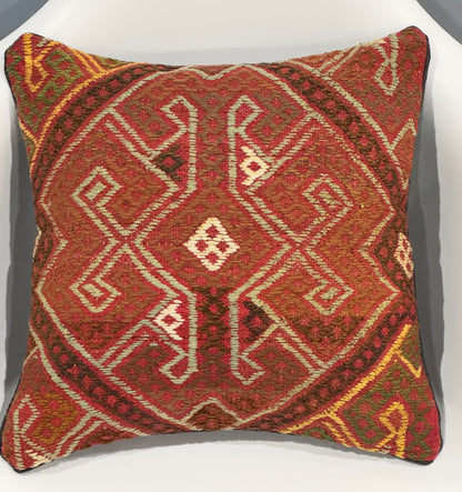 Kuchi Design Kilim Cushion Cover | 45 CM x 45 CM AF#41