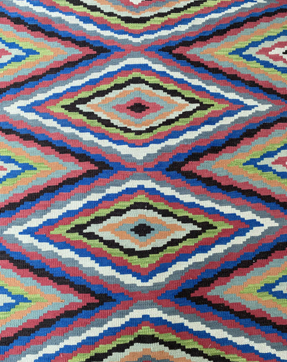Handmade Afghan Chobi Kilim Rug 159x120 cm KAS#813