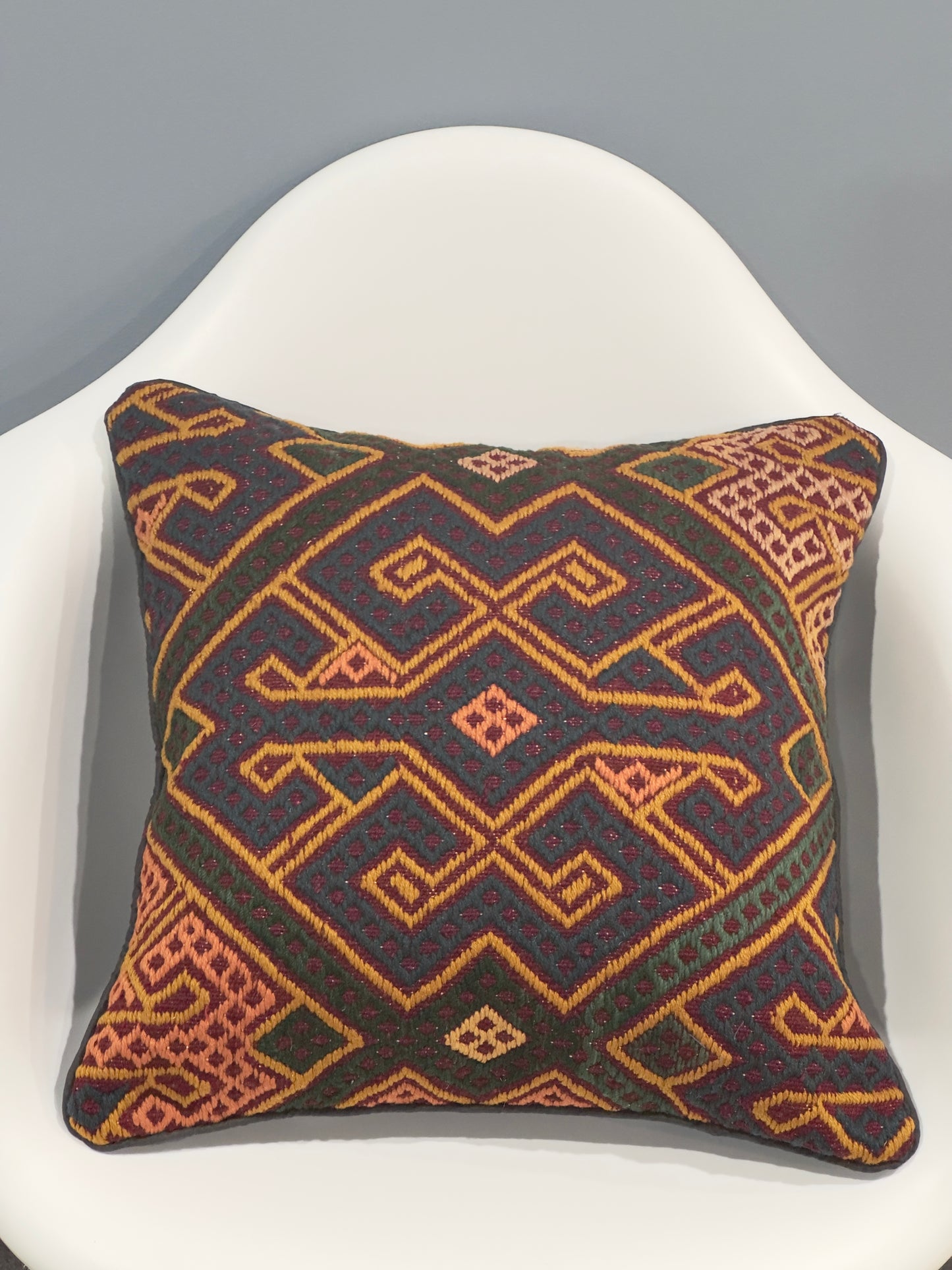 Kuchi Design Kilim Cushion Cover | 45 CM x 45 CM AF#46
