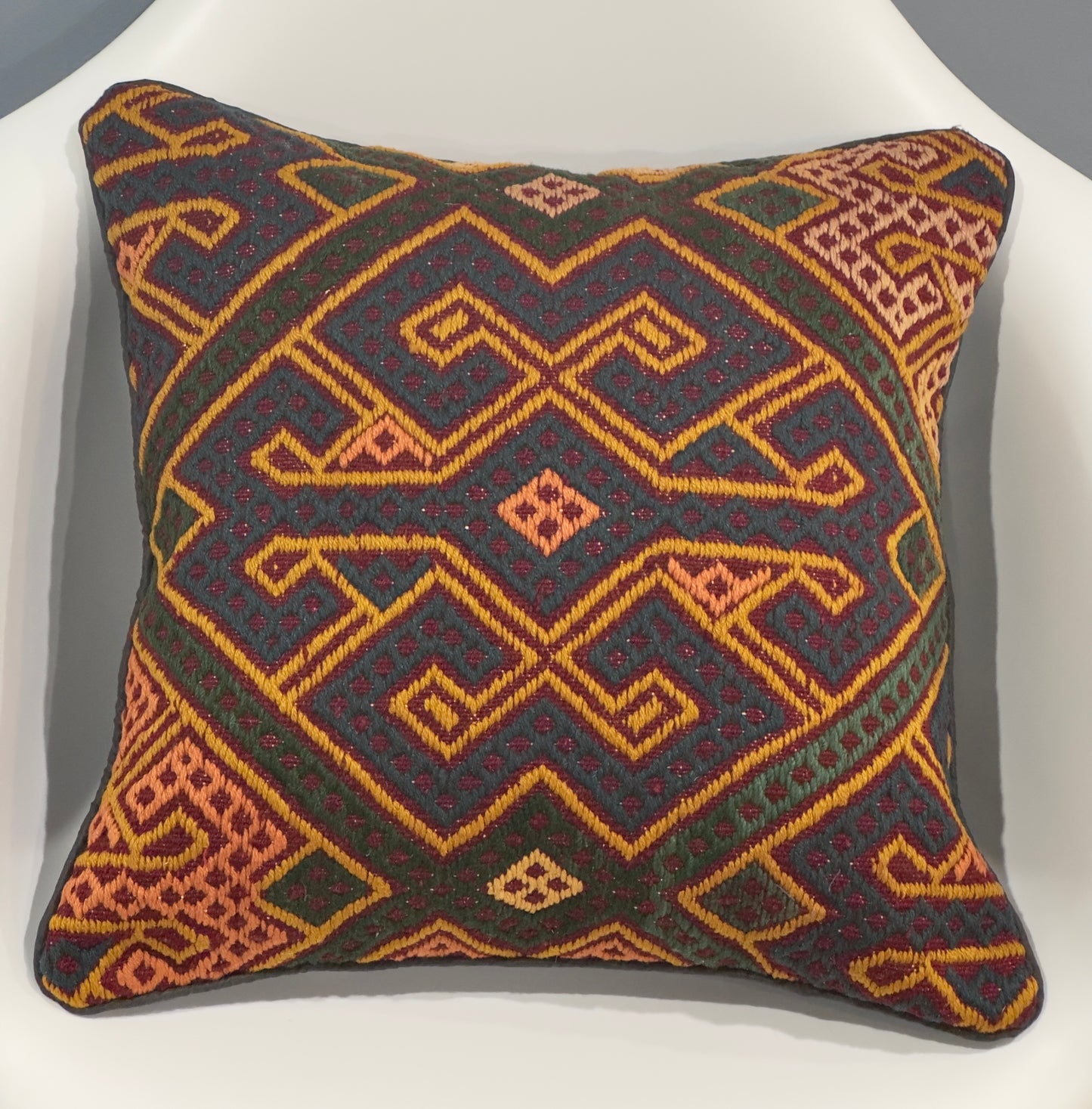 Kuchi Design Kilim Cushion Cover | 45 CM x 45 CM AF#46