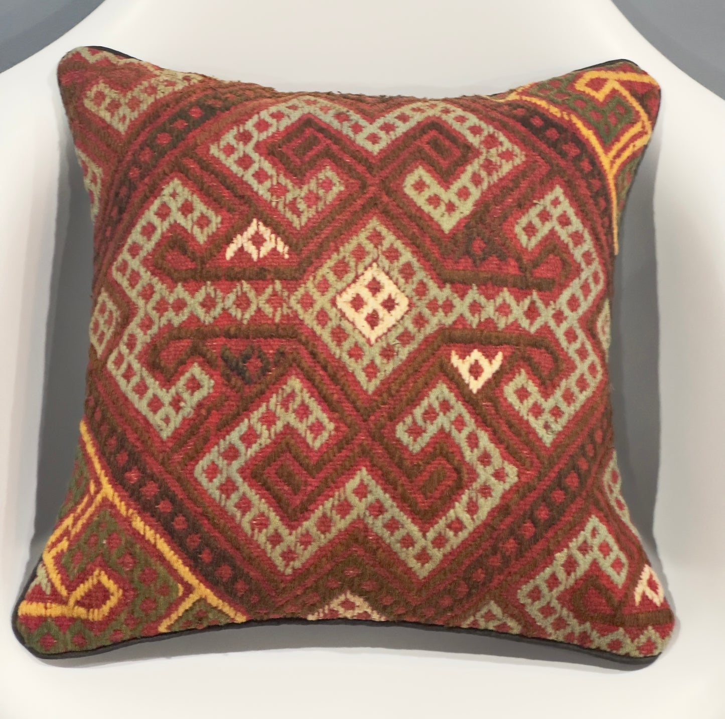 Kuchi Design Kilim Cushion Cover | 45 CM x 45 CM AF#47