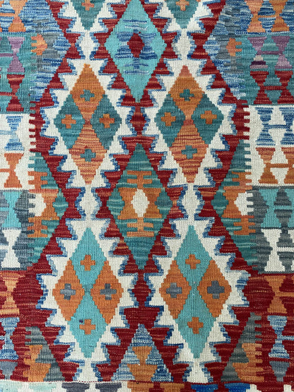 Handmade Afghan Chobi Kilim Rug 119x195 cm KAS#815