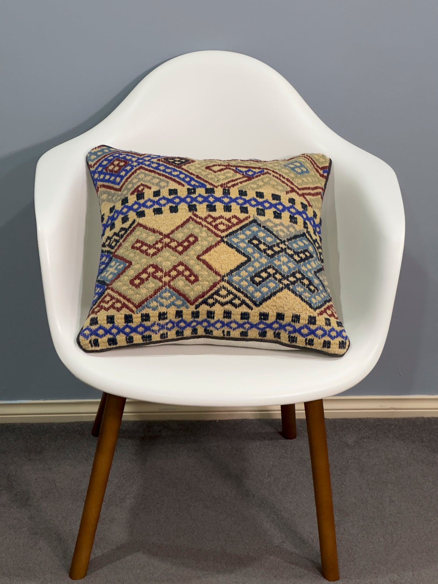 Kuchi Design Kilim Cushion Cover | 45 CM x 45 CM AF#48