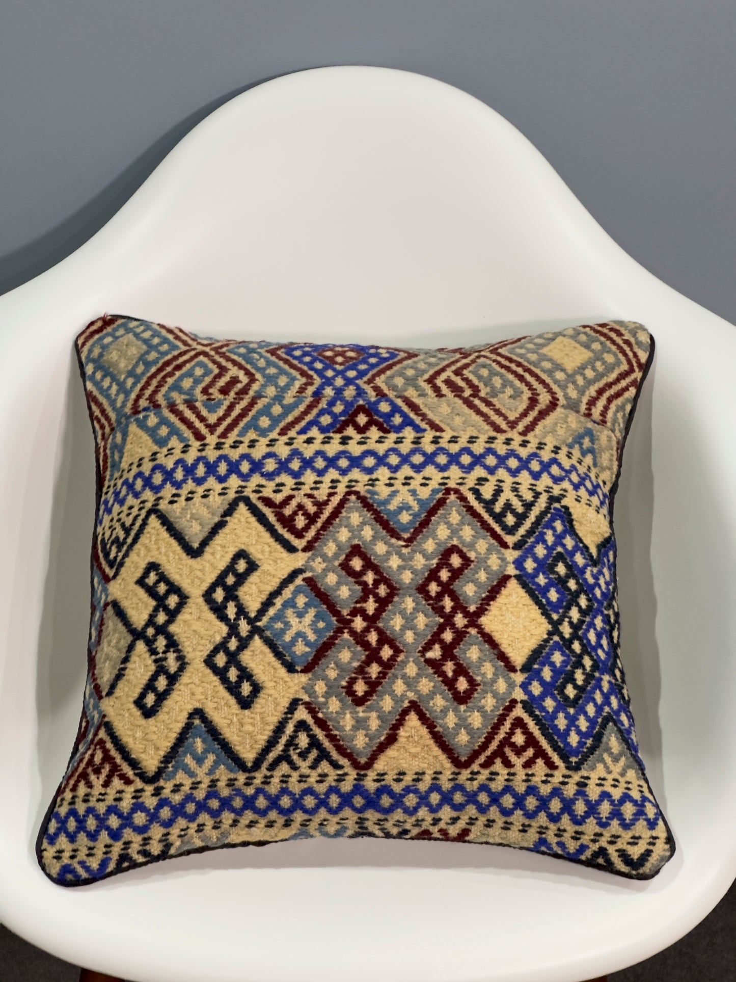 Kuchi Design Kilim Cushion Cover | 45 CM x 45 CM AF#51