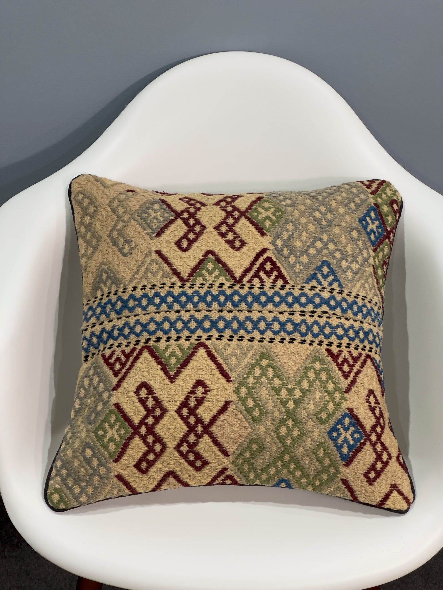 Kuchi Design Kilim Cushion Cover | 45 CM x 45 CM AF#62