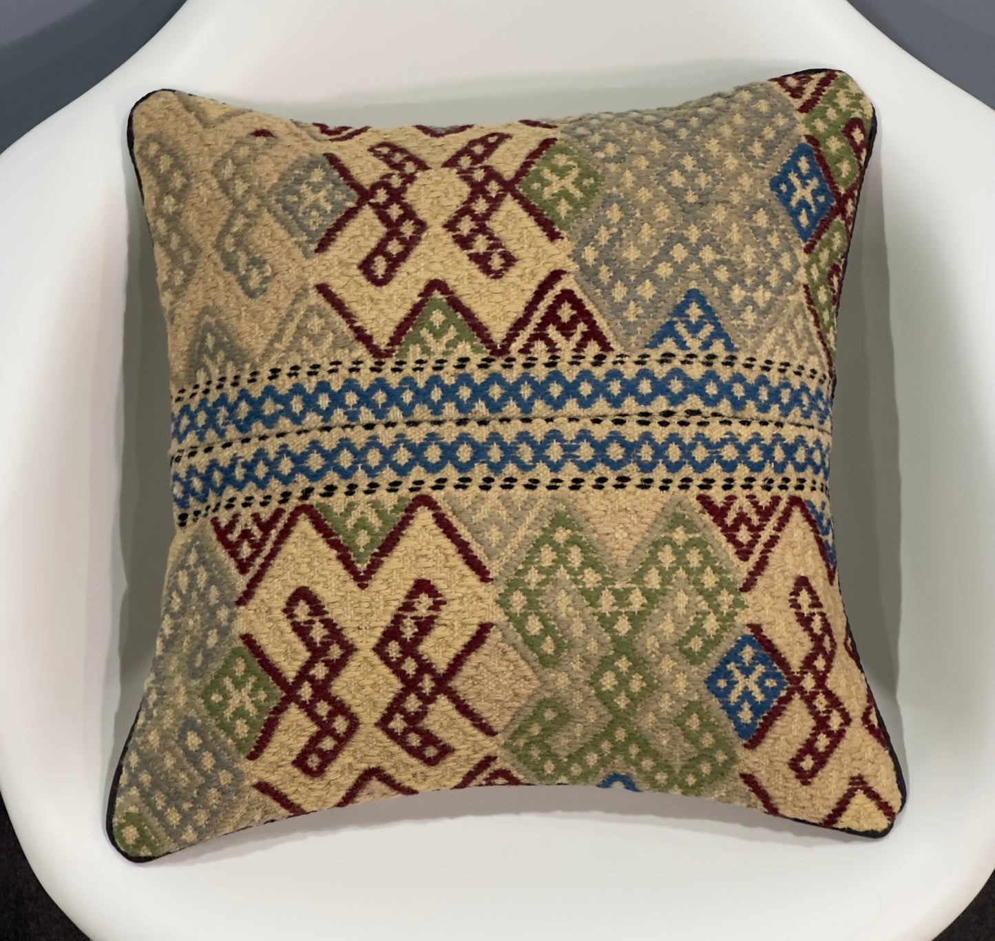 Kuchi Design Kilim Cushion Cover | 45 CM x 45 CM AF#62