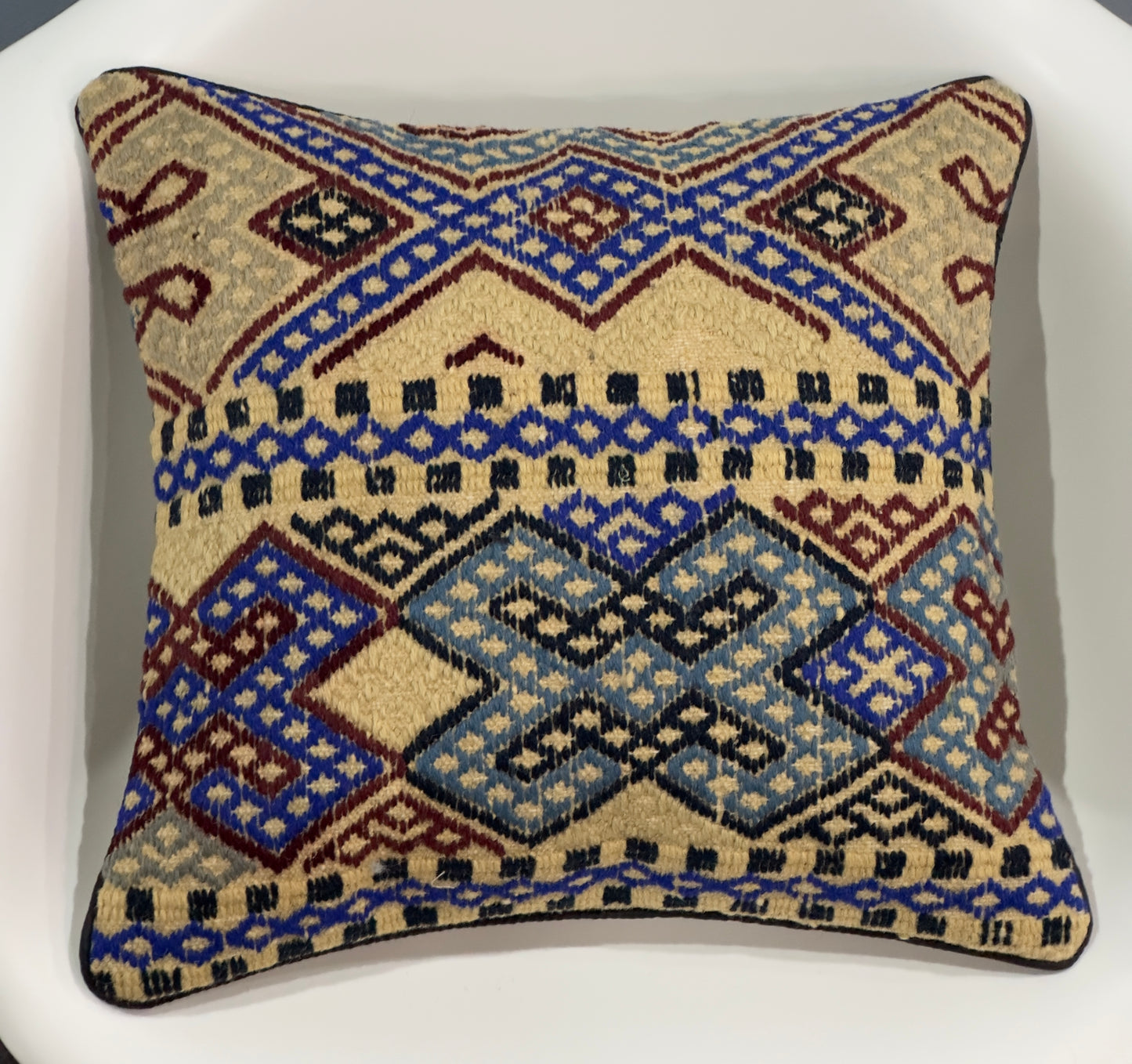 Kuchi Design Kilim Cushion Cover | 45 CM x 45 CM AF#64