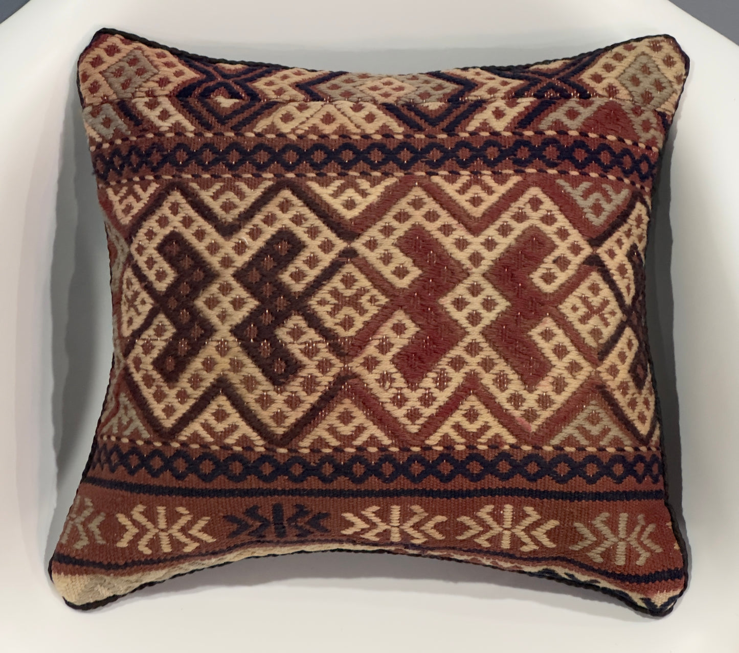 Kuchi Design Kilim Cushion Cover | 45 CM x 45 CM AF#65
