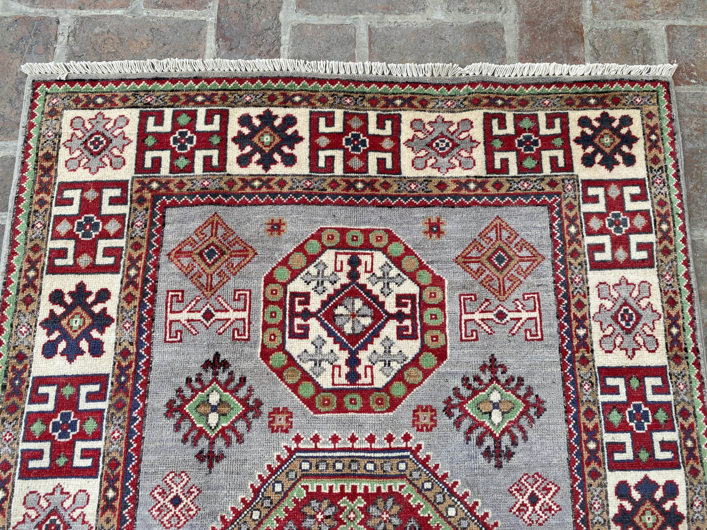 Handmade Afghan Kazak Rug 177x113 cm KAS#827