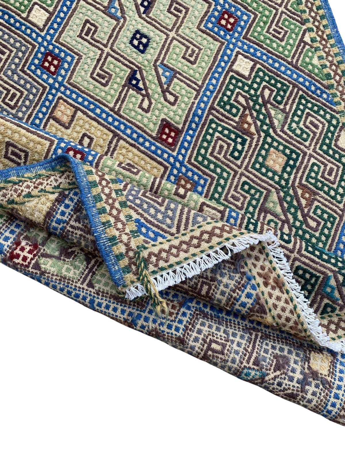 Handmade Afghan Kuchi Design Kilim Rug 150 CM x 100 CM SK#272